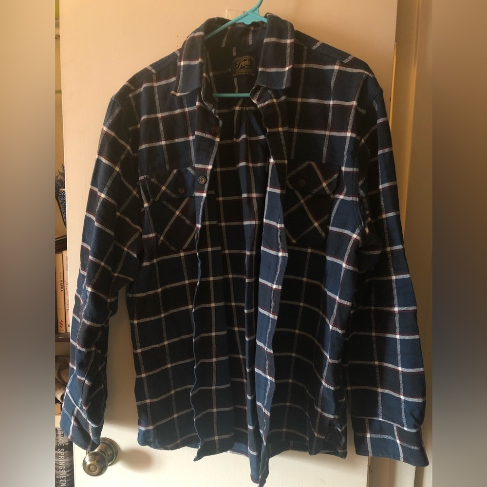 Vintage Jachs Mens Grunge Skater Flannel